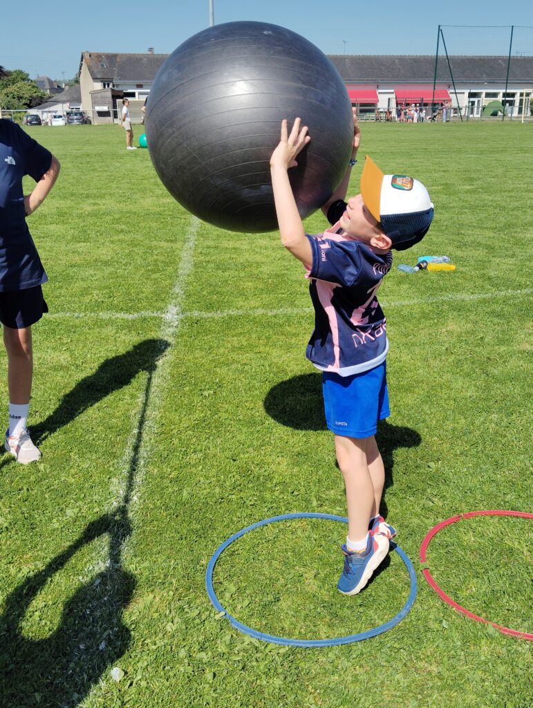 Une matinée sportive Heptalie rayonnante
